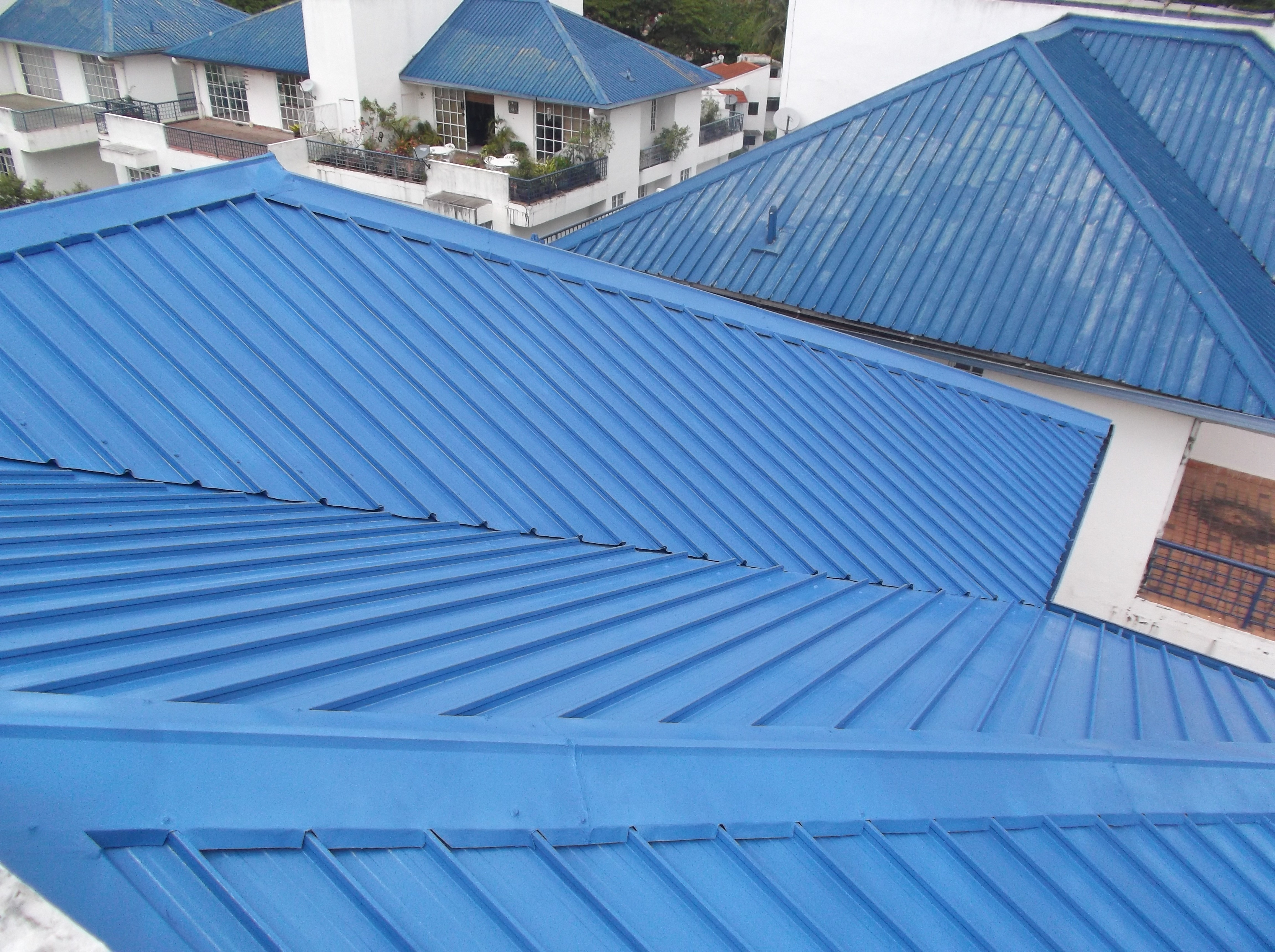 Enau Court luxury condominium roof waterproofing